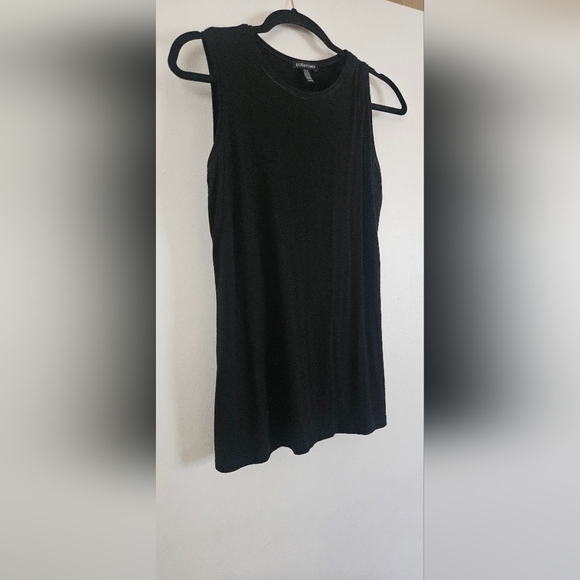 Eileen Fisher Classic Black Top - Picture 1 of 2